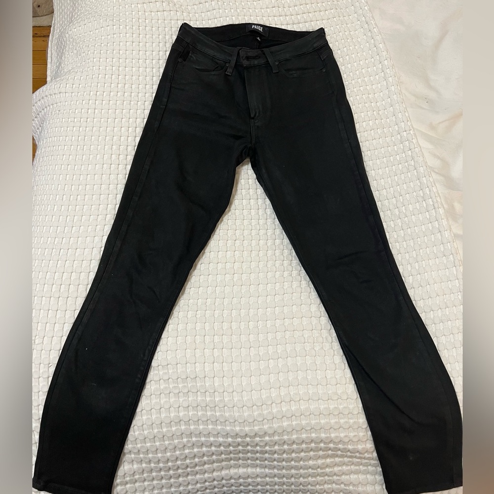 Paige Hoxton Ankle Black Fog Luxe Coating